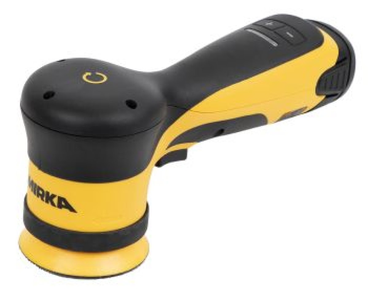 Mirka® KIT2054ARMDE, Akku Polierer Kombi Set XL, AROP-B 312NV + AROS-B 150NV, Ø 77 mm / Ø 32 mm, 12 mm / 5 mm Schleifhub, M14 / Quick Lock Gewinde, Ohne Absaugung, Akku: 10.8V 2.5Ah, 0,4 PS / 300 Watt