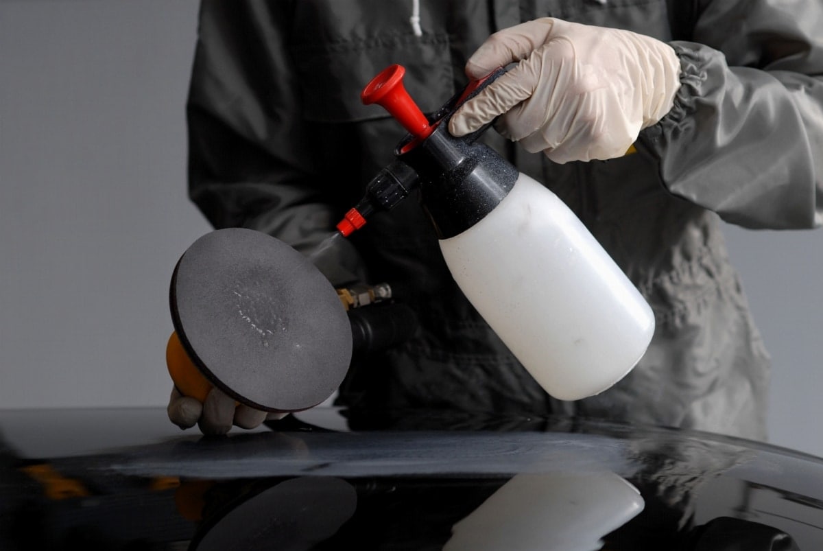 Mirka® Abralon 8A20302092, Ø 77 mm, P1000, S, Ungelocht, Kletthaftend, Schleifscheibe mit Siliziumkarbidkorn, Für Finish- und Polierarbeiten an Werkstücken