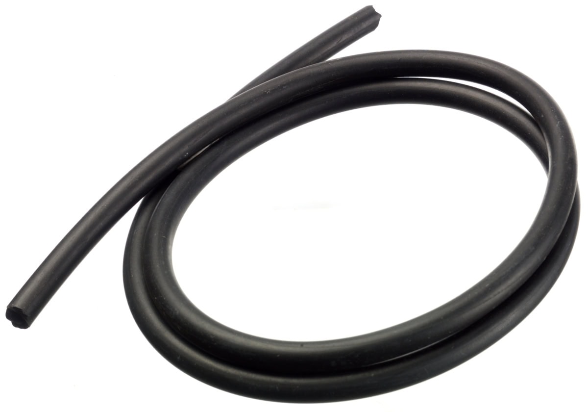 Dräger® CR-NR Gummi Schlauch 1180681, Innendurchmesser: 5 mm, Meterware, Leitfähig & Anti-Statisch, Geeignet für nicht reaktive Gase, Wandstärke: 2 mm, Schwarz, Für Dräger® X-dock® / Prüfgase / X-am® Pumpe / 7000 / Schwimmersonden