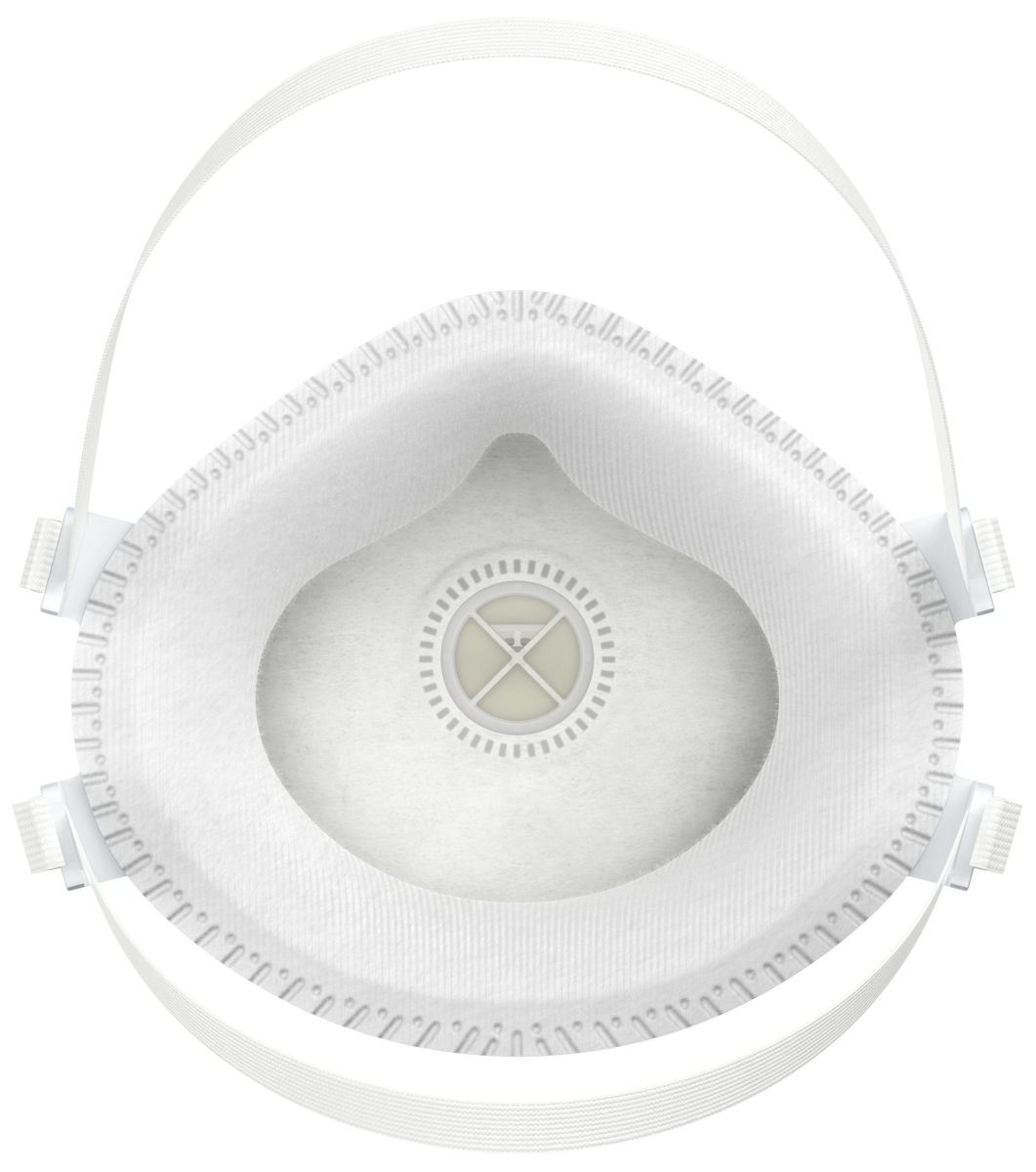 Dräger® X-plore® Vorgeformte Atemschutzmaske / Partikelmaske 1330 V FFP3 NR D 3951216, Größe M / L, Hygienisch einzelverpackt, VarioFlex™ Kopfband, Mit Ausatemventil, Schützt effektiv gegen Feinstäube und Partikel