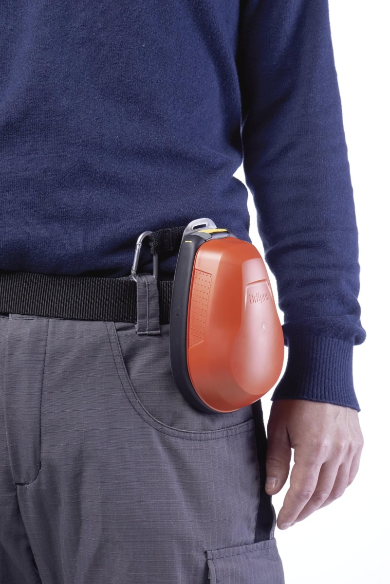 Dräger® PARAT® 3160 Flucht Gasmaske / Halbmaske 3704477, ABEK15 Filter für mind. 15 Min. Schutz, Filter eingeschweißt, Universalgröße, Fluchtmaske zum Schutz gegen organische, anorganische, saure Gase & Dämpfe, Ammoniak & org. Ammoniakderivate