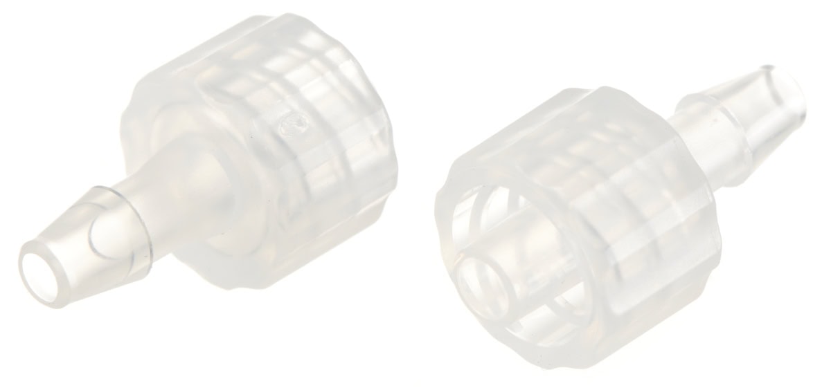 Dräger® Luer Adapter Set 8327641, Innendurchmesser: 3 mm, Männlich, 2 Stück pro Pack, Für die Verbindung von Dräger® Gasmesstechnik Schläuchen