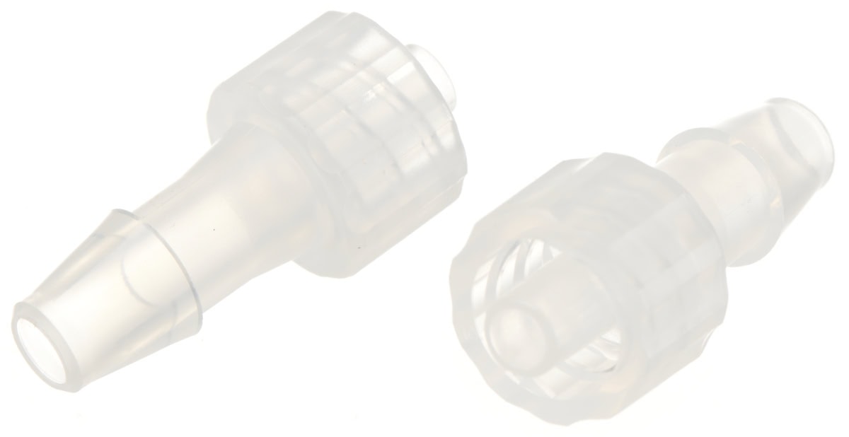 Dräger® Luer Adapter Set 8327642, Innendurchmesser: 5 mm, Männlich, 2 Stück pro Pack, Für die Verbindung von Dräger® Gasmesstechnik Schläuchen