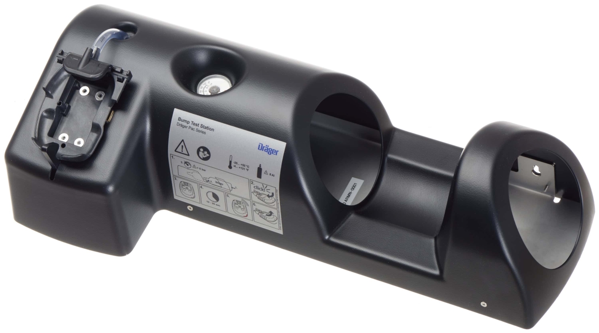 Dräger® Pac® Bump Test Station ohne Prüfgasflasche 8317410, Passend für Pac® 3500 / 6000 / 6500 / 7000 / 8000 / 8500 Serie, Für Begasungstest & Justierung