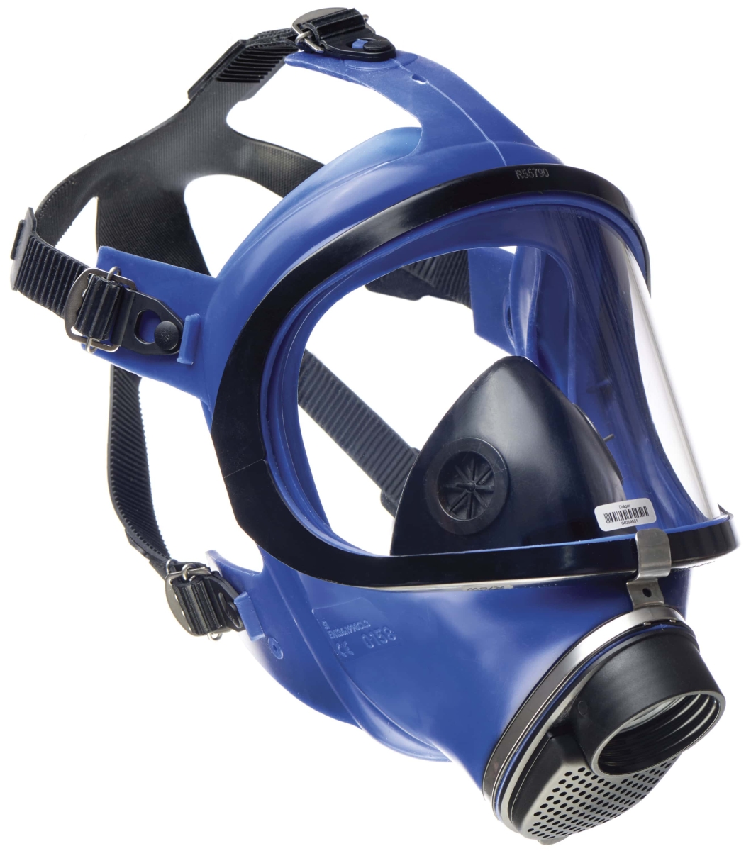 Dräger® X-plore® 6570 Gasmaske / Vollmaske R55790, Universalgröße, Schlagfeste Polycarbonat Sichtscheibe, Silikon Maskenkörper, Edelstahlrahmen, RD40 Filteranschluss [NATO Standard], Für Industrieeinsatz