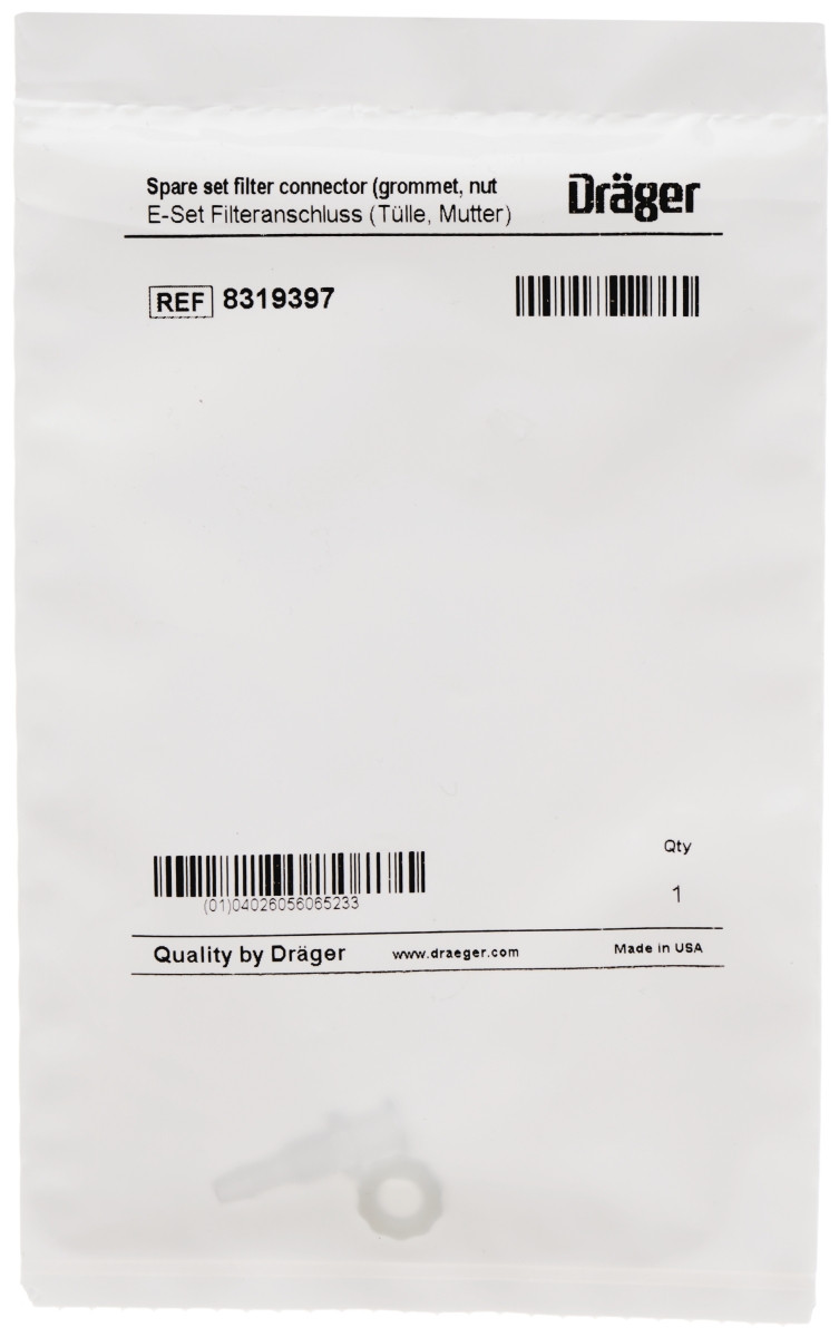 Dräger® Filteranschluss 8319397, Für Dräger® Staub- und Wasserfilter 8319364
