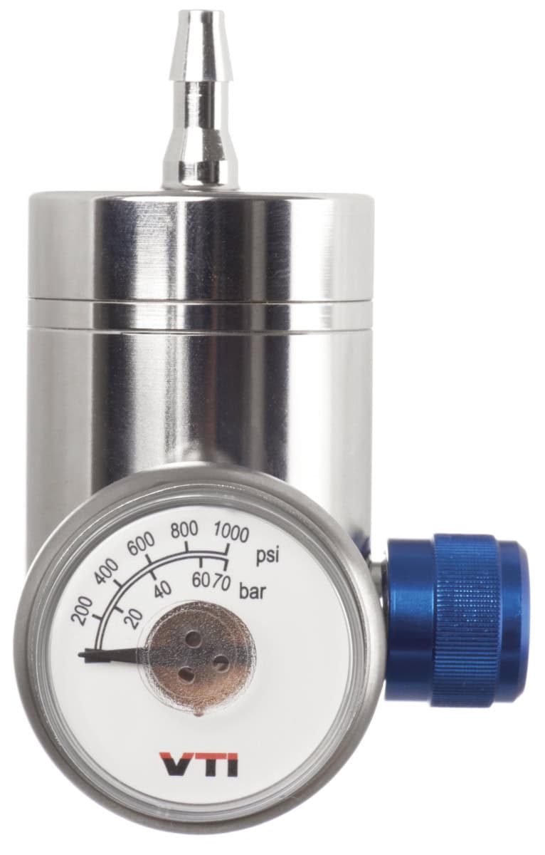 Dräger® Festdruck Regulierungsventil 8324250, Messing, Manuelles Ventil, 0,5 Liter/Min., Geeignet für nicht reaktive Gase, Für Dräger® X-Dock Station