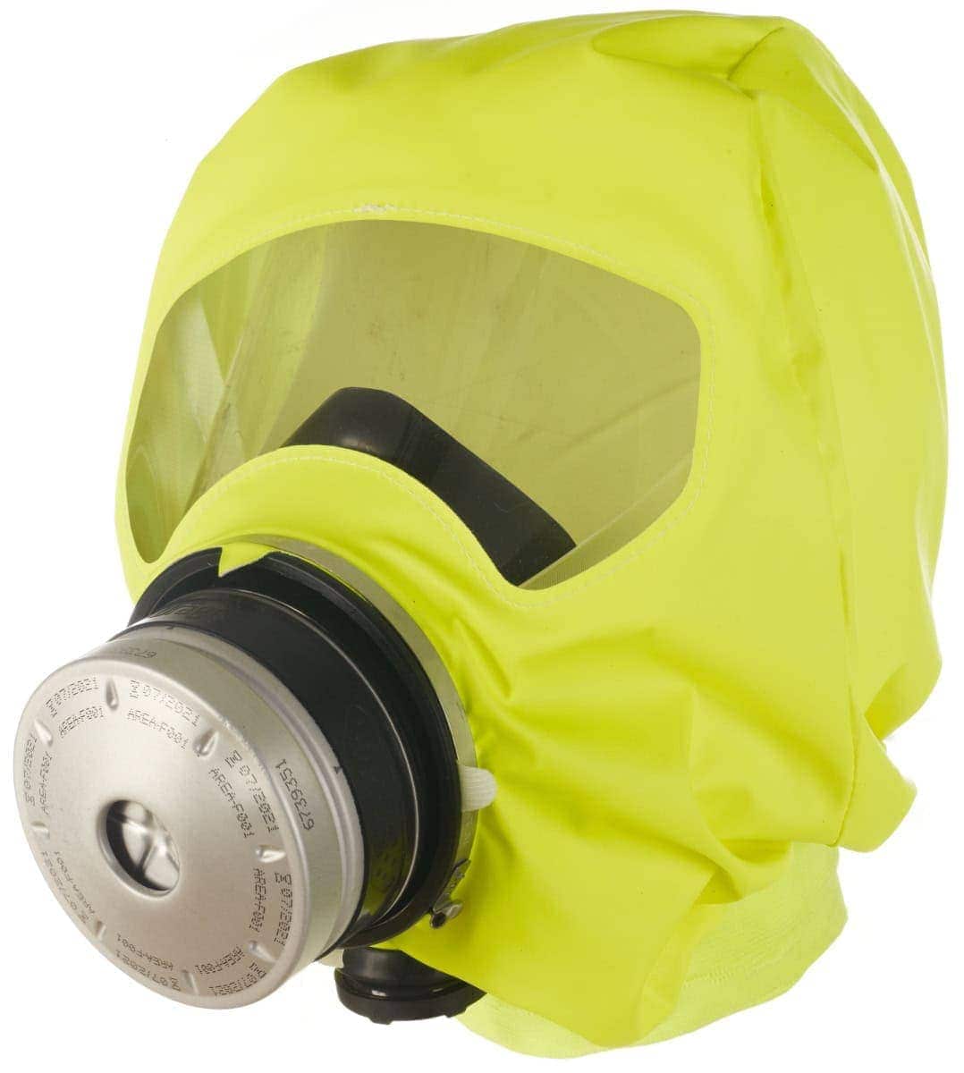 Dräger® PARAT® 4720 Industrie Fluchthaube 3721333, ABEK15 P3 Kombi Filter für mind. 15 Min. Schutz, Soft Pack, Universalgröße, Fluchthaube zum Schutz gegen toxische Industriegase, Dämpfe und Partikel