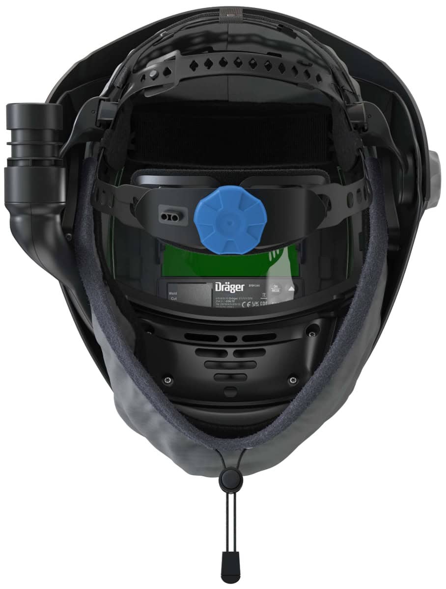 Dräger® X-plore® 8500 Schweißer Set Premium 3722131, TH3, 4A/3B, Seitenfenster, Hochklapp Funktion, Kopfband + Textilkopfschutz