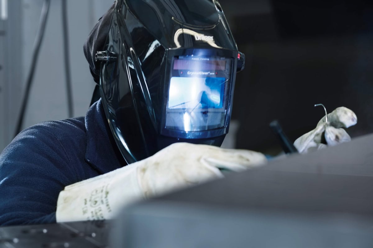 Dräger® X-plore® 8000 Schweißmaske / Schweißerschutzvisier R59940, TH2, 3A/2B, Kopfband + Textilkopfschutz