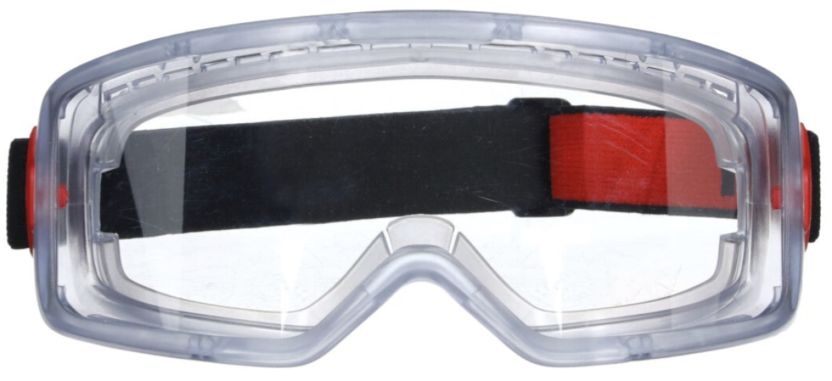 3M™ GoggleGear™ Schutzbrille GG3101-SGAF, Klar, Schlagfeste Polycarbonat Scheibe, Belüftet, Anti Beschlags Beschichtung, UV Schutz, Zum Schutz gegen Flüssigkeitsspritzer & Partikel
