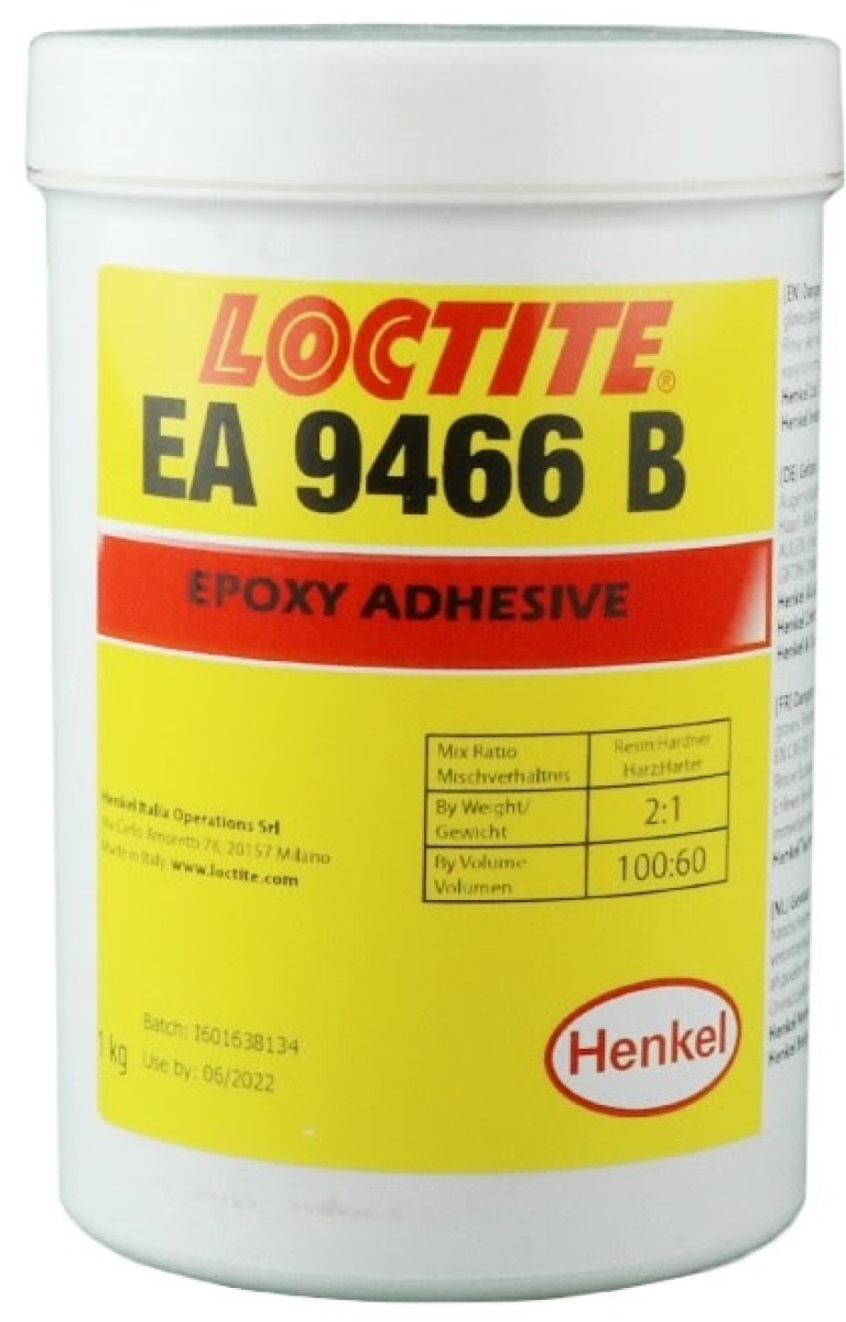 Henkel™ Loctite® EA 9466 Komponente B Epoxid Strukturklebstoff, 1 Kg, Beige, 2:1, Mittel, 2K, 2017689, Für Anwendungen die lange Verarbeitungszeit und hohe Festigkeit erfordern