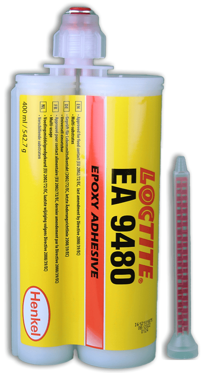 Henkel™ Loctite® Epoxid Strukturklebstoff EA 9480, 400 ml, Weiß, 2:1, Mittel, 2K, 2056031, Für Anwendungen mit unbeabsichtigtem Lebensmittelkontakt