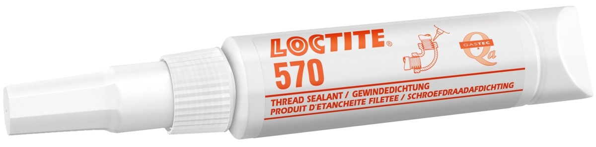 Henkel™ Loctite® 570 Gewindedichtung, 250 ml, Silber-Braun, 229128, Langsam aushärtend für Metallteile