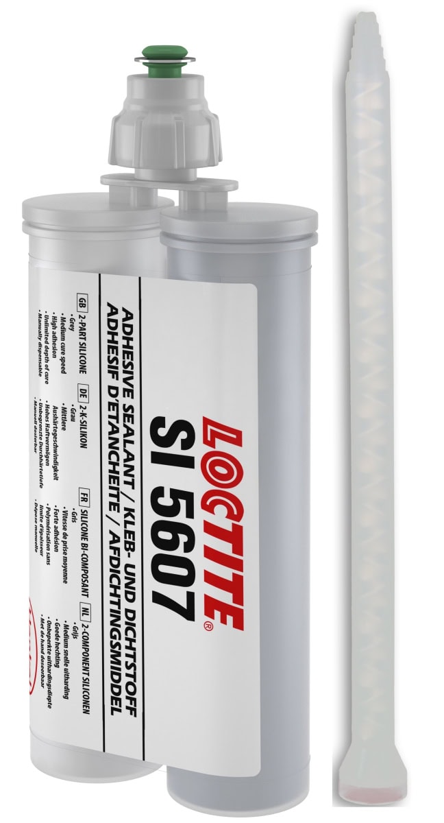 Henkel™ Loctite® Alkoxy Silikon Kleb- und Dichtstoff SI 5607, 400 ml, Rot, Fließend, 2K, 2056425, Mittlere Aushärtegeschwindigkeit