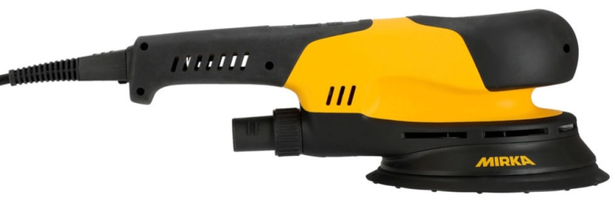 Mirka® DEROS RS 600 Elektro Rotationsschleifer mit Case MRS6002100CA, Ø 150 mm, 0 mm Schleifhub (Rotation), 5/16"-Gewinde, Zentralabsaugung, 240V, 1,01 PS / 750 Watt, Externe Absaugung