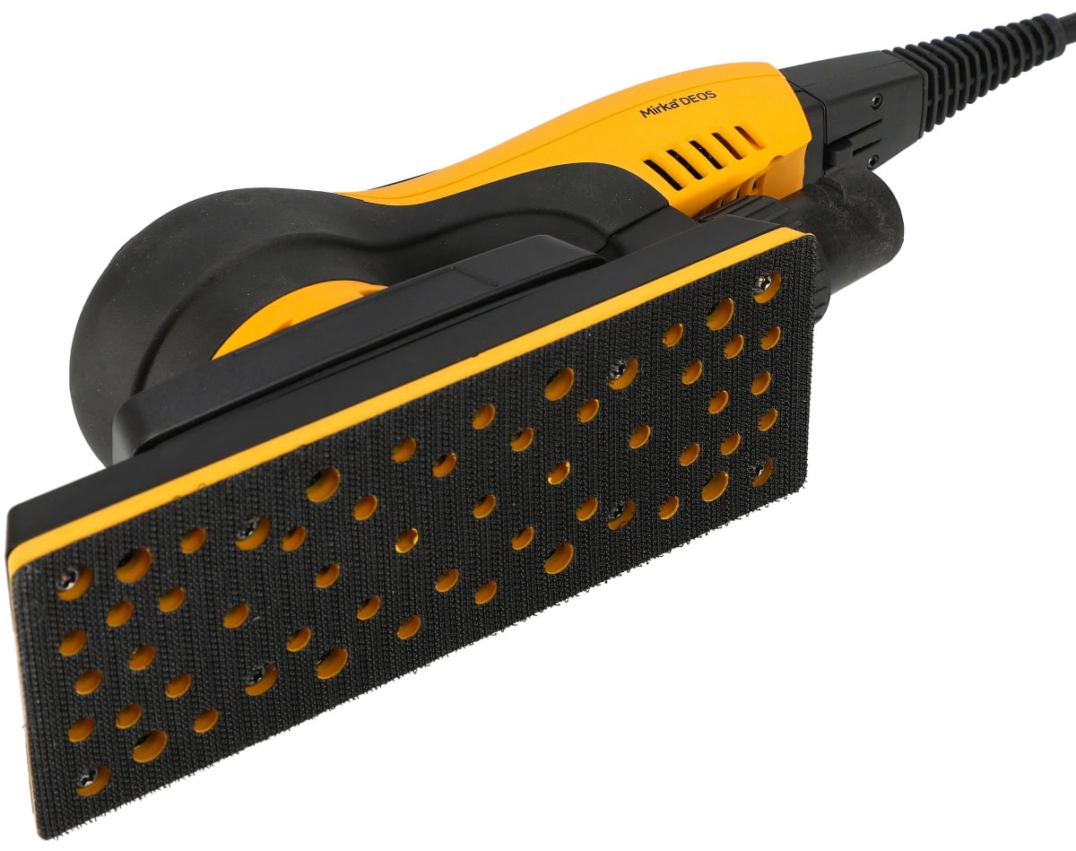 Mirka® DEOS II 383 Elektro Schwingschleifer MID3834044CA, 70 x 198 mm, 3 mm Schleifhub, Zentralabsaugung, 240V, 0,4 PS / 300 Watt, Externe Absaugung