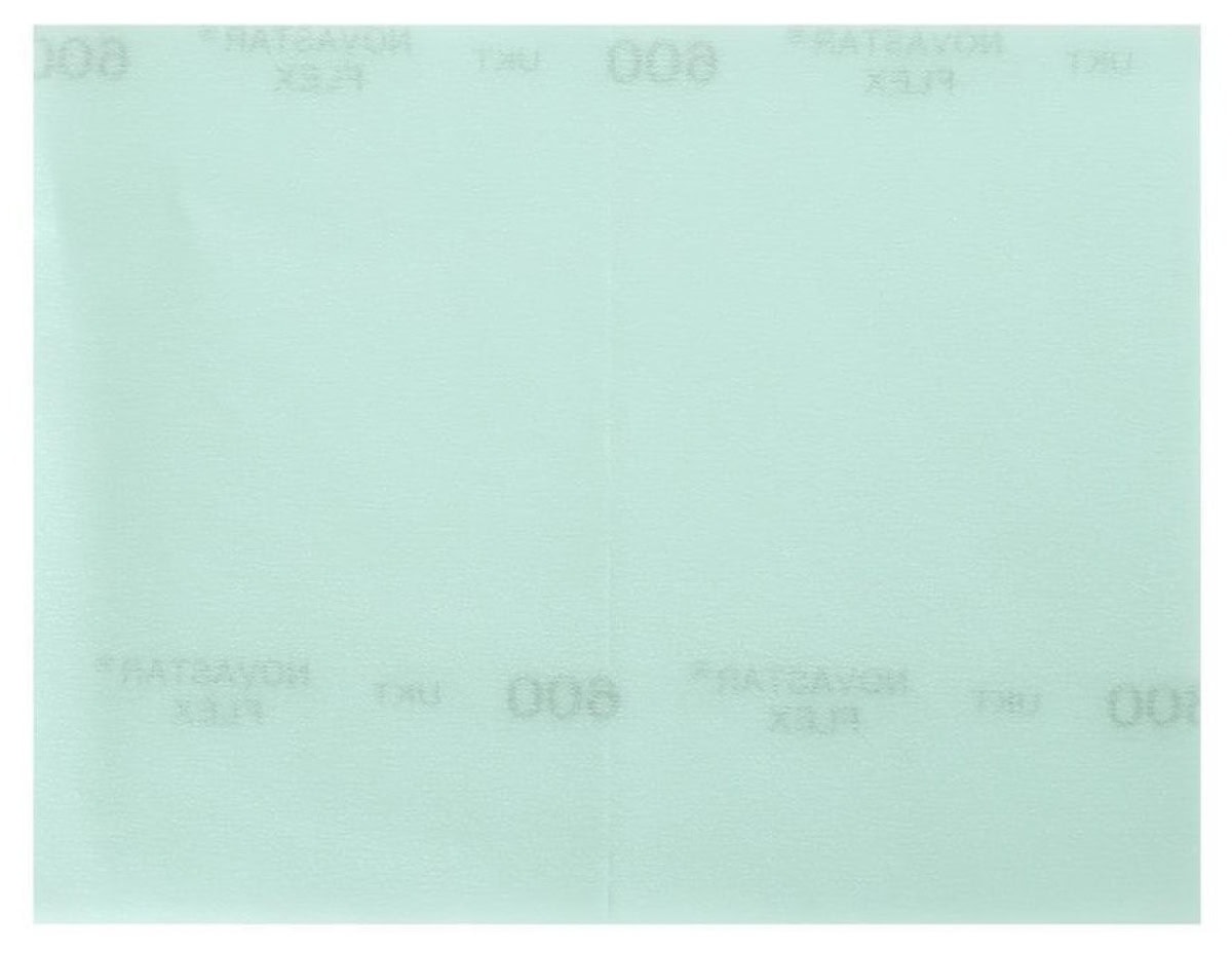 Mirka® Novastar FLEX FX6CC02561, 130 mm x 170 mm, P600, Grün, Kletthaftend, Flexible Schleifbögen mit Aluminiumkorn