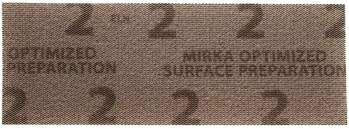 Mirka® OSP OS15005002A, OSP-2, 70 x 198 mm, Gelb, Gitternetz, Kletthaftend, Schleifstreifen mit Aluminium- und Präzisions-Keramikkorn