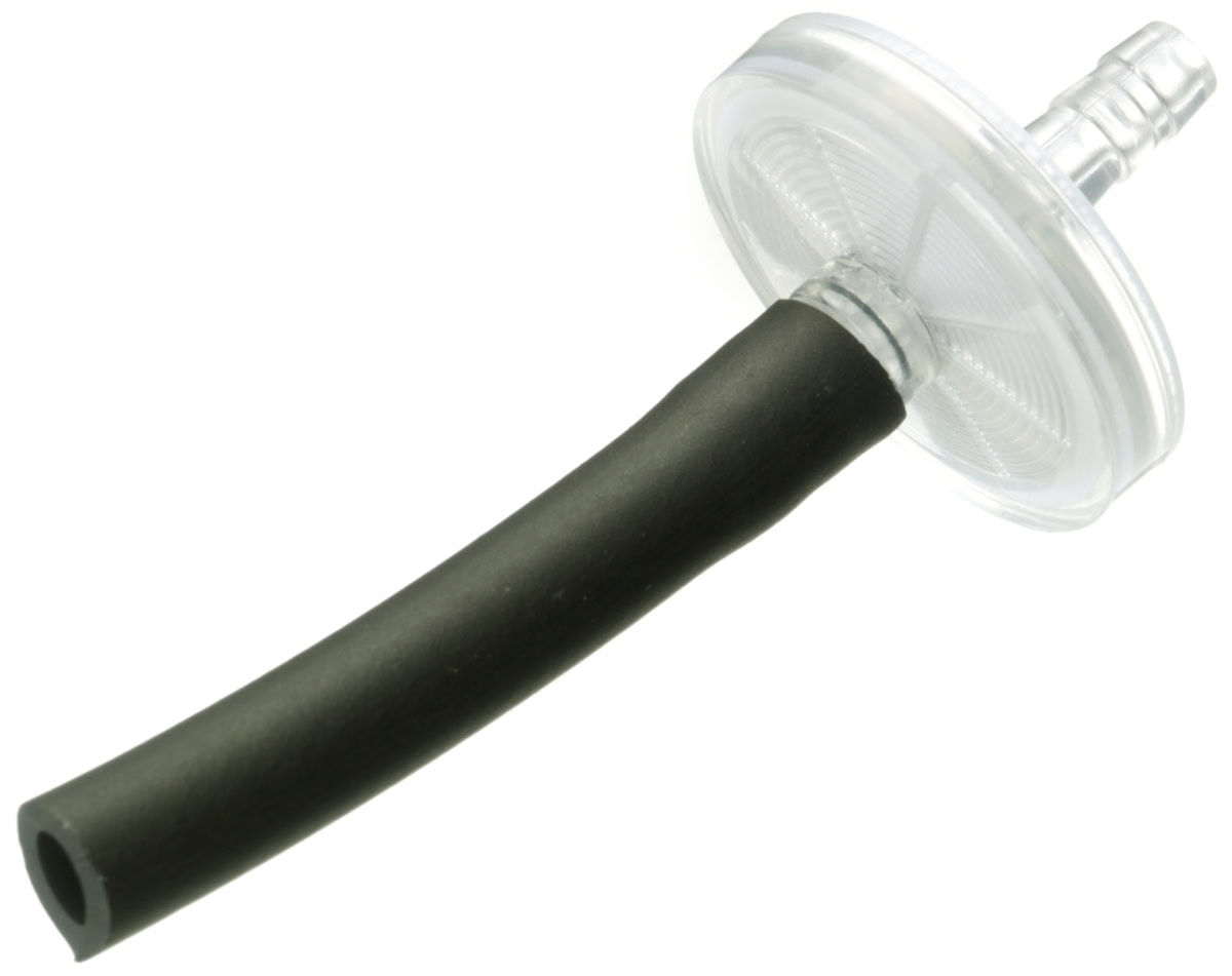Dräger® Staub- und Wasserfilter mit FKM Schlauch 8313648, Innendurchmesser: 5 mm, 0,06 Meter, Lösemittelbeständig, Schutz gegen Staub und Wasser
