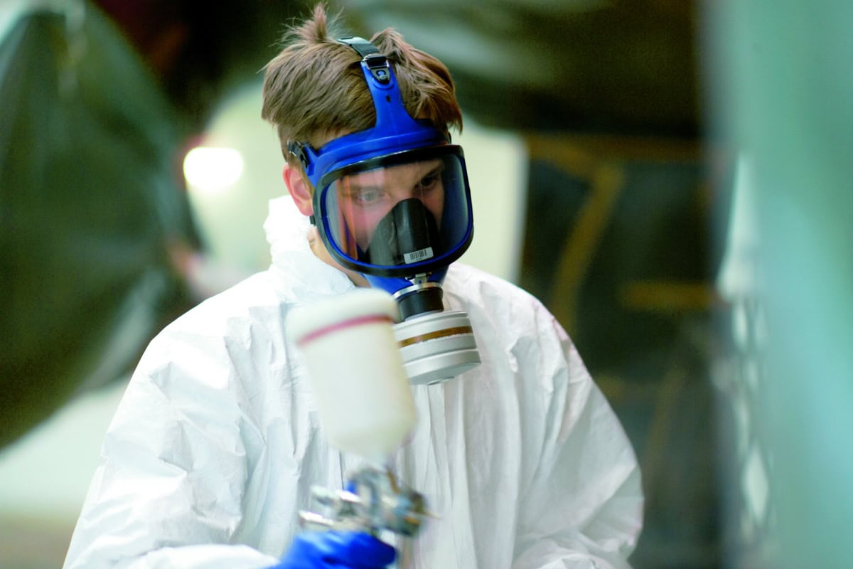 Dräger® X-plore® 6570 Gasmaske / Vollmaske R55790, Universalgröße, Schlagfeste Polycarbonat Sichtscheibe, Silikon Maskenkörper, Edelstahlrahmen, RD40 Filteranschluss [NATO Standard], Für Industrieeinsatz