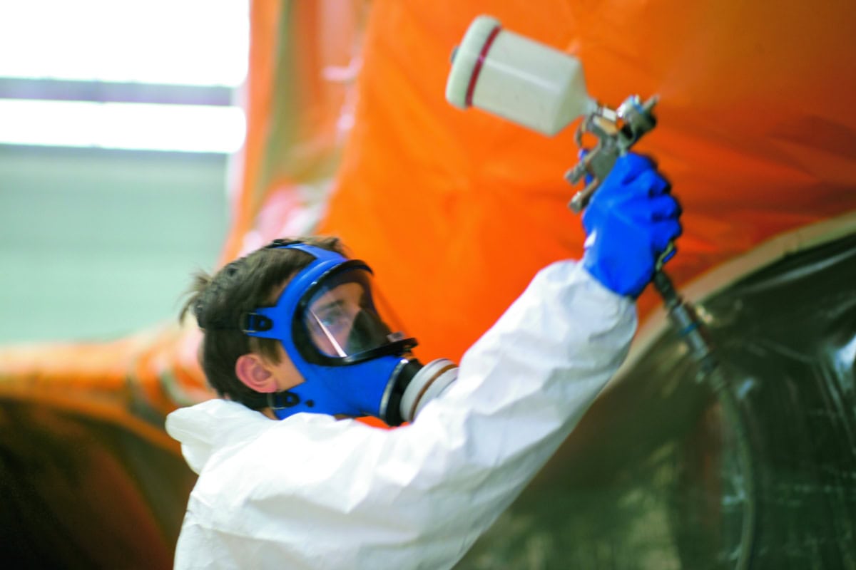 Dräger® X-plore® 6570 Gasmaske / Vollmaske R55790, Universalgröße, Schlagfeste Polycarbonat Sichtscheibe, Silikon Maskenkörper, Edelstahlrahmen, RD40 Filteranschluss [NATO Standard], Für Industrieeinsatz