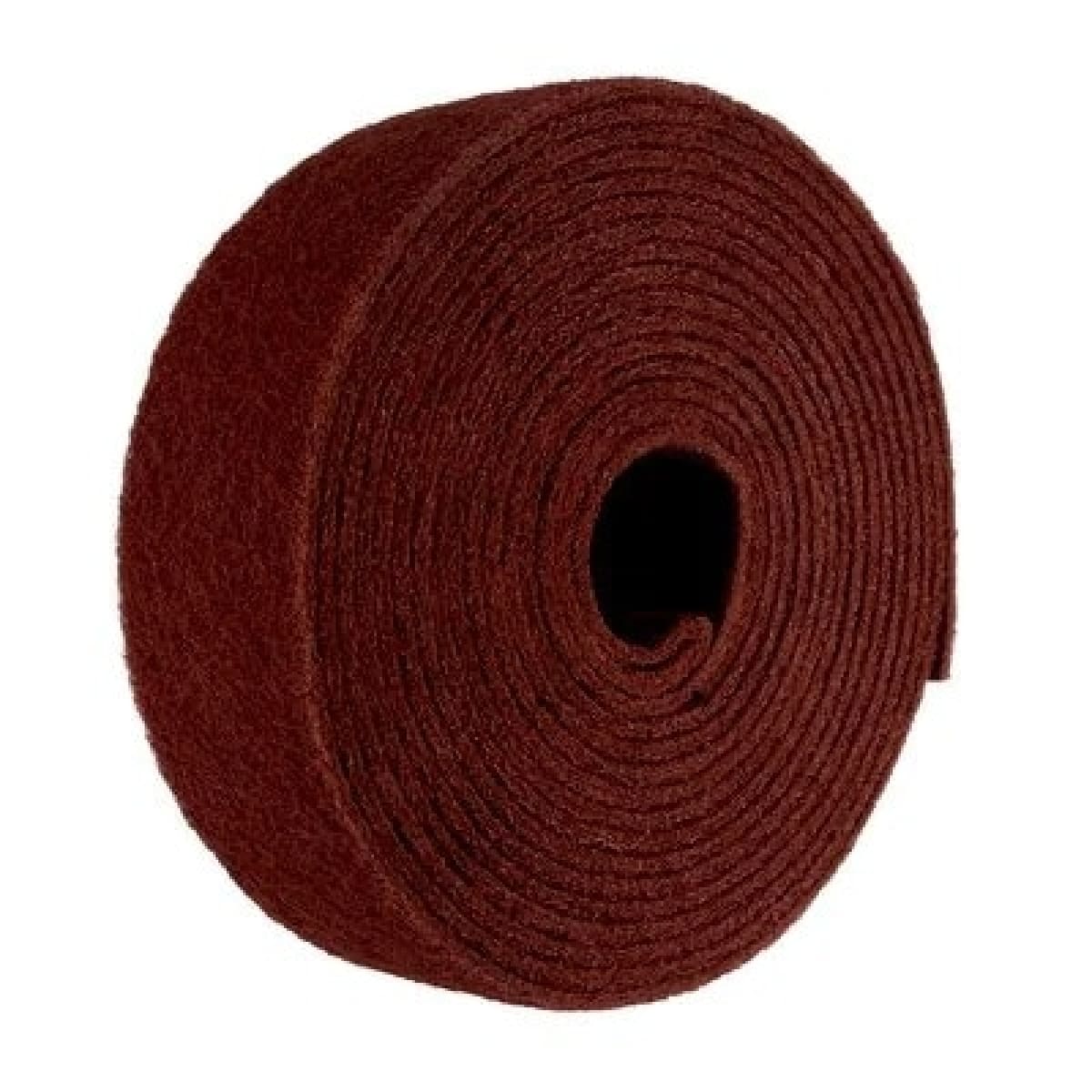 3M™ Scotch-Brite™ WR-RL 61139, Rot, 100 mm x 10 m, P600 - 800, A, Very fine, Vliesrolle, Für Reinigungs- und Finisharbeiten