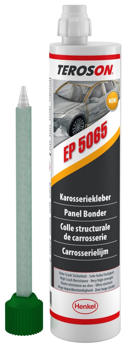 Henkel™ Teroson® Epoxid Strukturklebstoff EP 5065 , 198 ml, Schwarz, 2:1, Fest, 2K, 1972484, Für hohe Anforderungen an das Crashverhalten