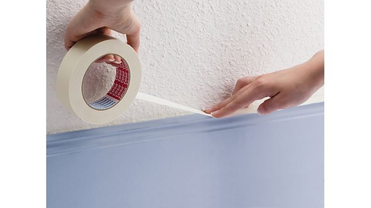 tesa® 5288, 50 mm x 50 m, 0,161 mm, Beige, Malerband Masking Economy