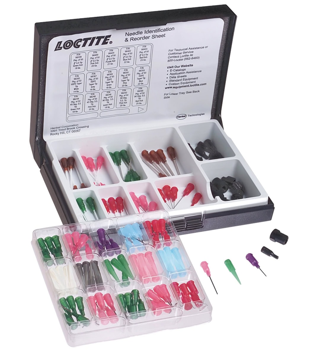 Henkel™ Loctite® 97262 Nadelauswahlset, 30 Stück, 218288, Ideal zum Ausprobieren und Ermitteln der richtigen Nadel für jede Anwendung