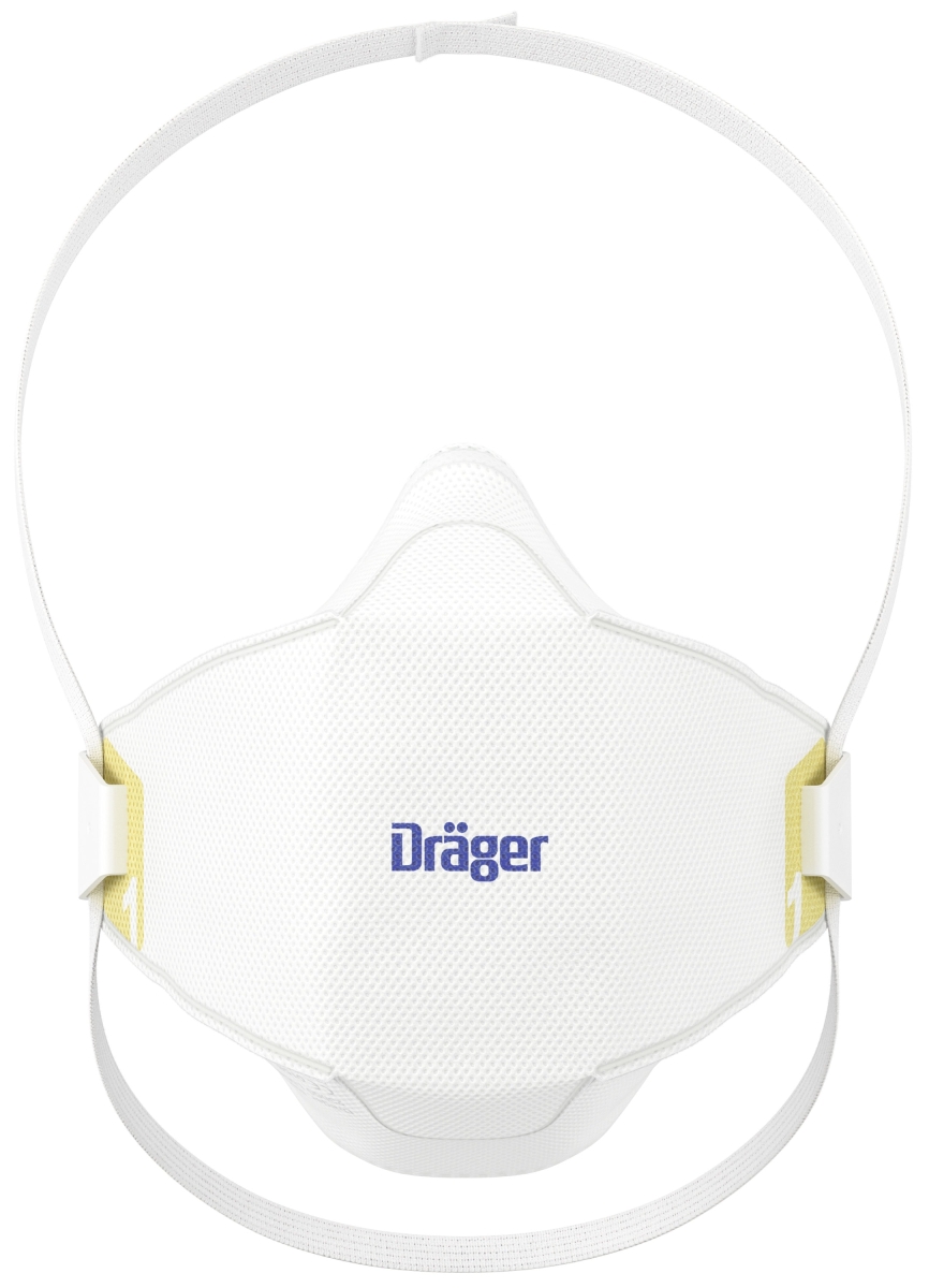 Dräger® X-plore® 1910 FFP1 NR D Atemschutzmaske / Partikelmaske 3951911, Größe S, Ideal für Brillenträger, Hygienisch einzelverpackt, Wirksamer Schutz gegen Stäube und Partikel bei hohem Tragekomfort