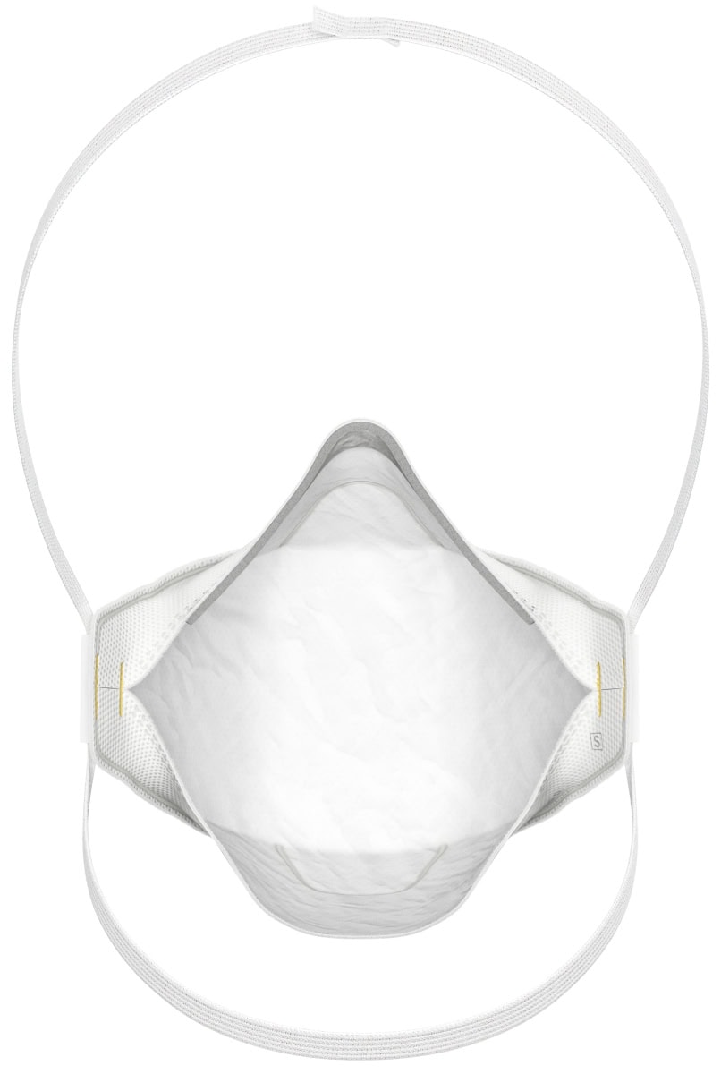 Dräger® X-plore® 1910 FFP1 NR D Atemschutzmaske / Partikelmaske 3951910, Größe M/L, Ideal für Brillenträger, Hygienisch einzelverpackt, Wirksamer Schutz gegen Stäube und Partikel bei hohem Tragekomfort