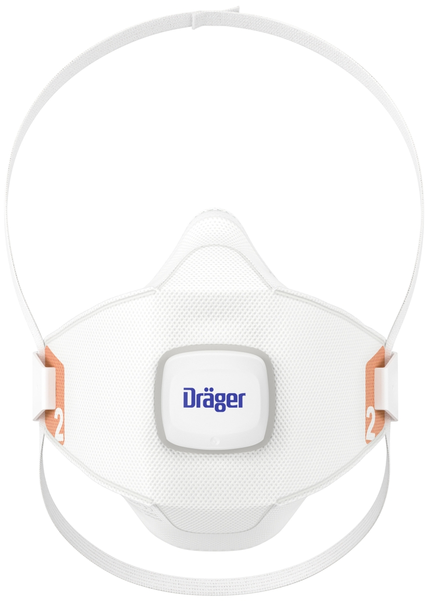 Dräger® X-plore® Atemschutzmaske / Partikelmaske 1920V FFP2 NR D 3951926, Größe S, Ideal für Brillenträger, Hygienisch einzelverpackt, Wirksamer Schutz gegen Stäube und Partikel bei hohem Tragekomfort
