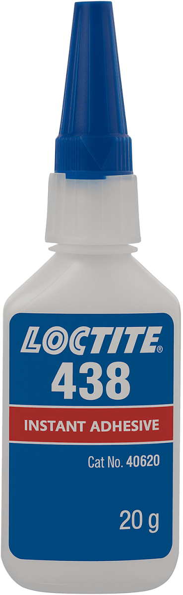 Henkel™ Loctite® 438 Sofortklebstoff, 20 g, Schwarz, 871819, Hohe Schlagfestigkeit