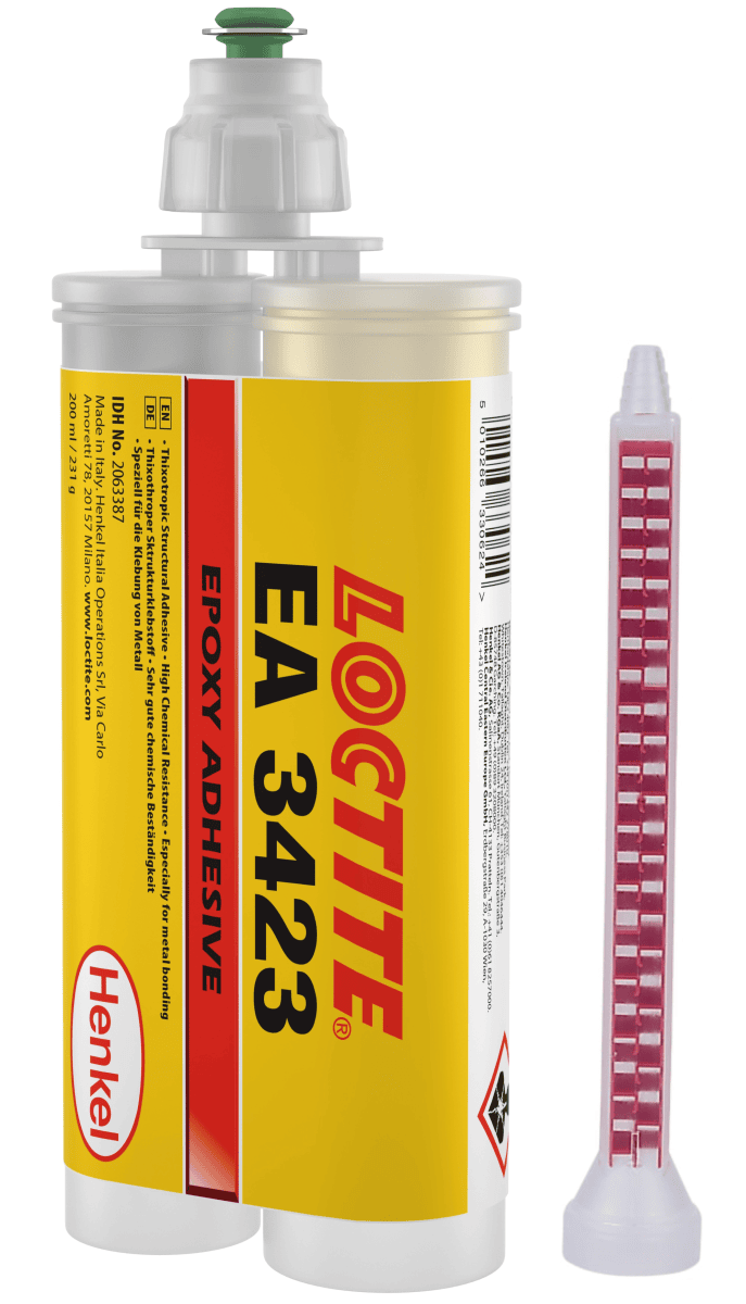Henkel™ Loctite® Epoxid Strukturklebstoff EA 3423, 200 ml, Grau, 1:1, Fest, 2K, 2063387, Für universelle Anwendungen