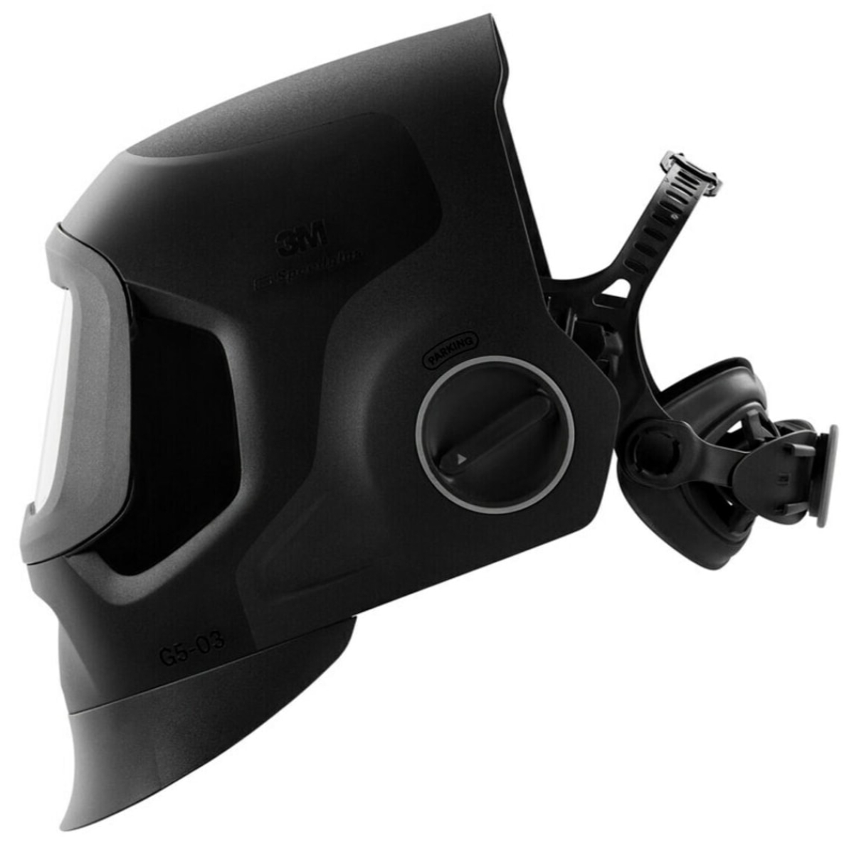 3M™ Speedglas™ Schweißmaske G5-03 Pro mit Schweißfilter G5-01/03TW, 631820, inkl. Kopfband, Für Heftschweißarbeiten mit Zwischentönungsmodus