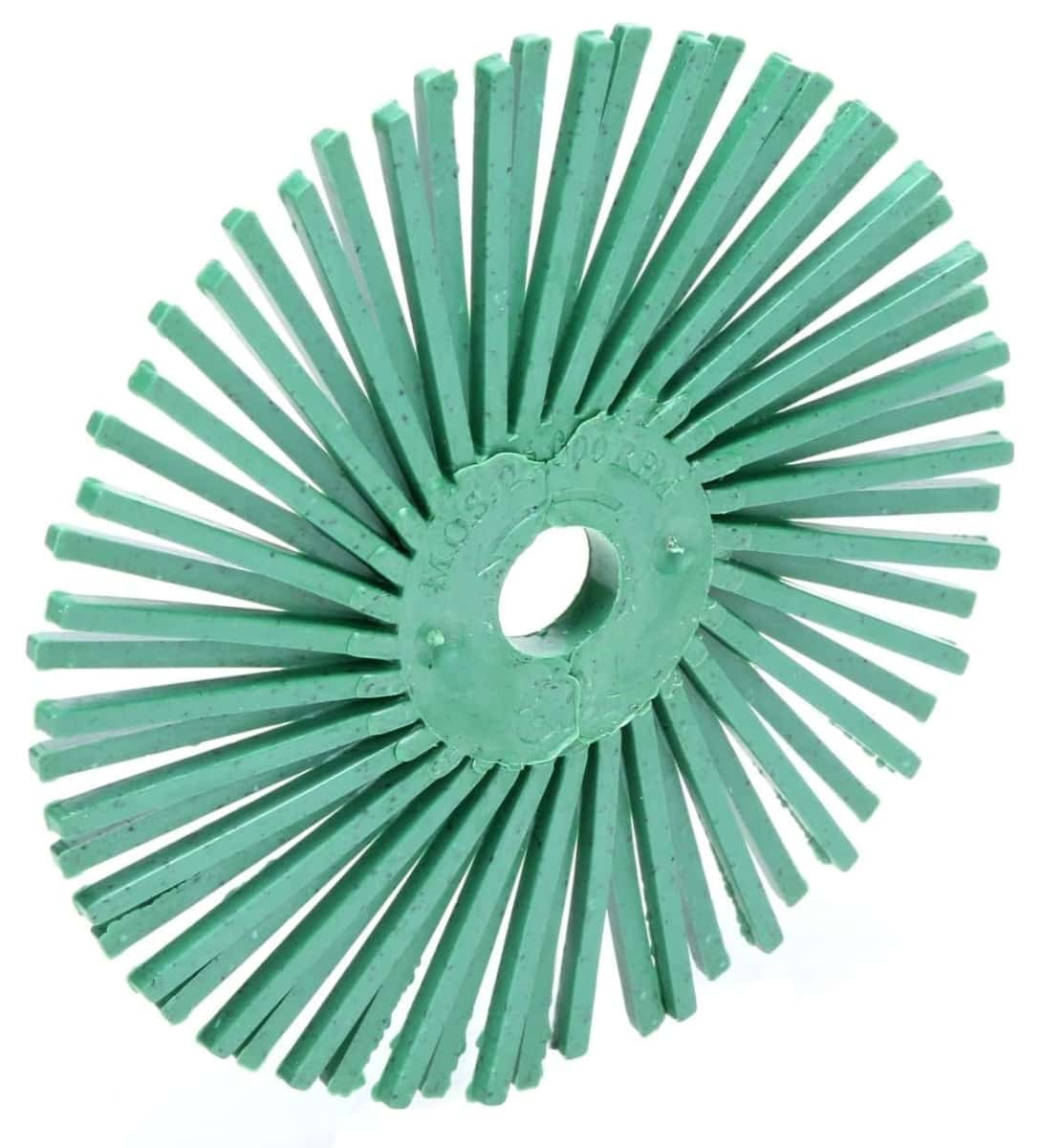 3M™ Scotch-Brite™ RB-ZB 30002, Ø 19 mm x 1,0 mm, P1000, Typ C, Hellgrün, 35.000 U./Min., Radial Bristle Brush, Für Reinigungs- und Entgratungsarbeiten