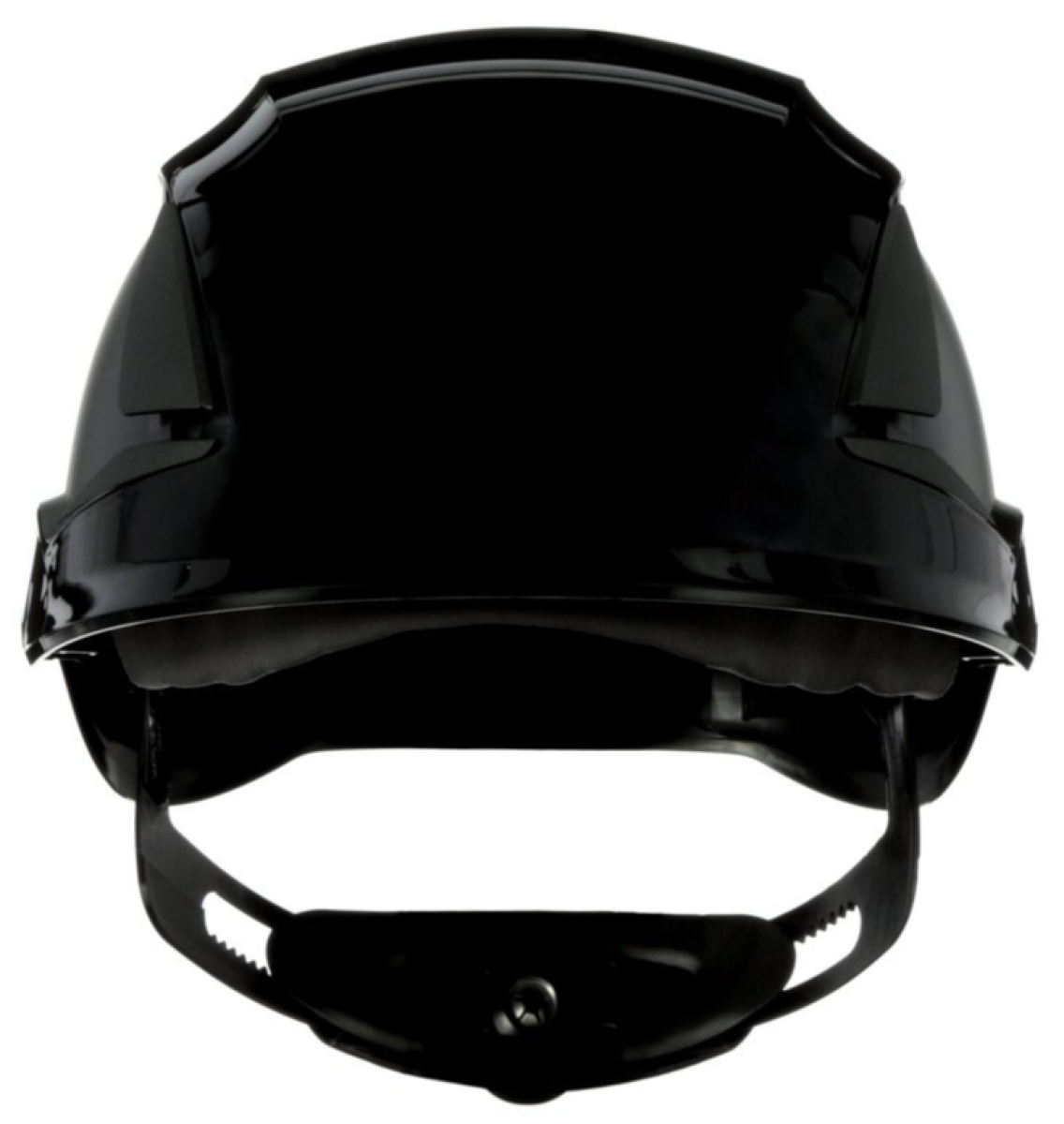 3M™ SecureFit™ Schutzhelm X5500, X5512V-CE, Schwarz, Belüftet, UV Indikator | UVicator™, Ratschensystem & Kunststoff Schweißband, Für Industrie Einsatz