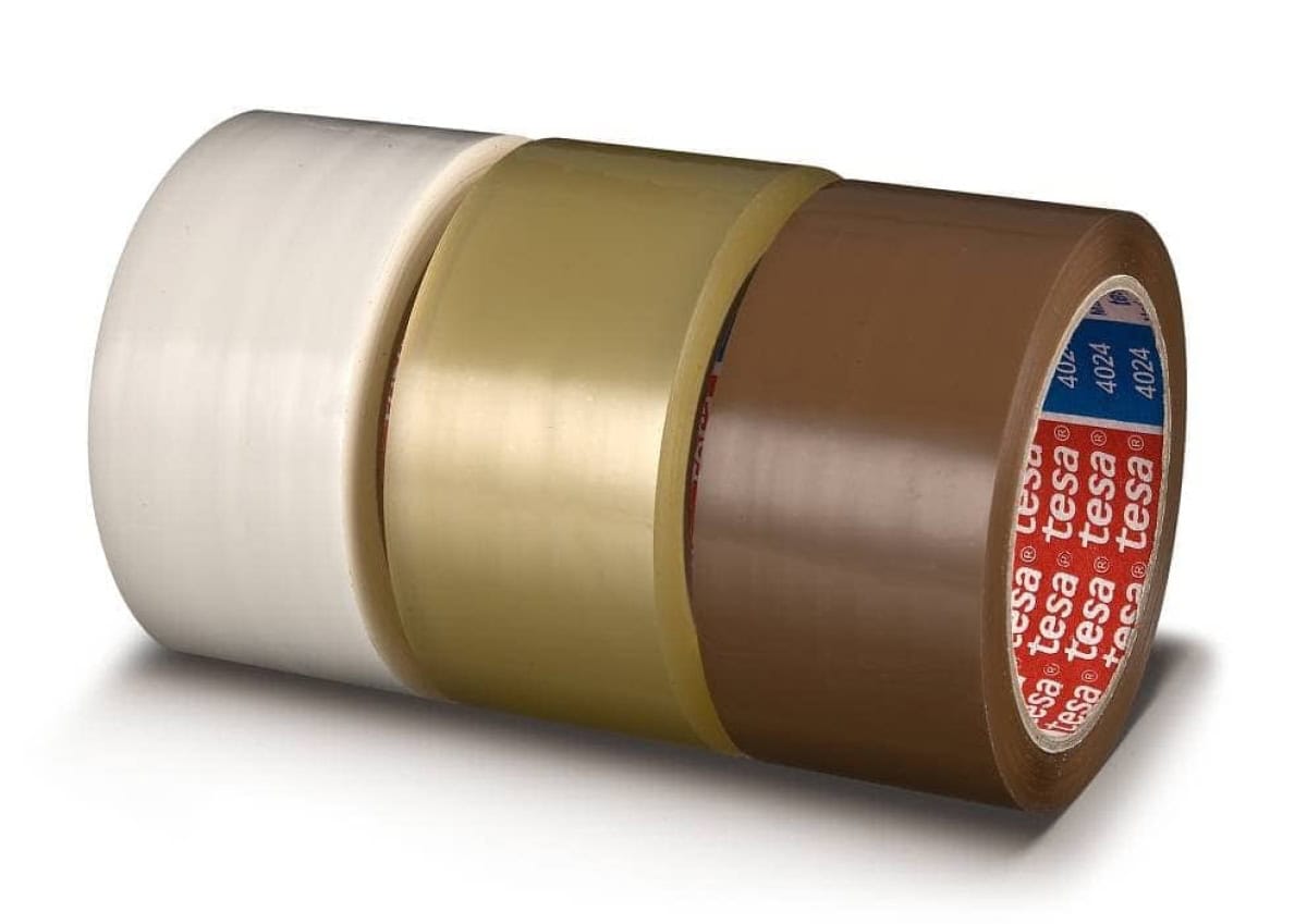 tesapack® 4024, 75 mm x 66 m, 0,05 mm, Braun, Verpackungsklebeband