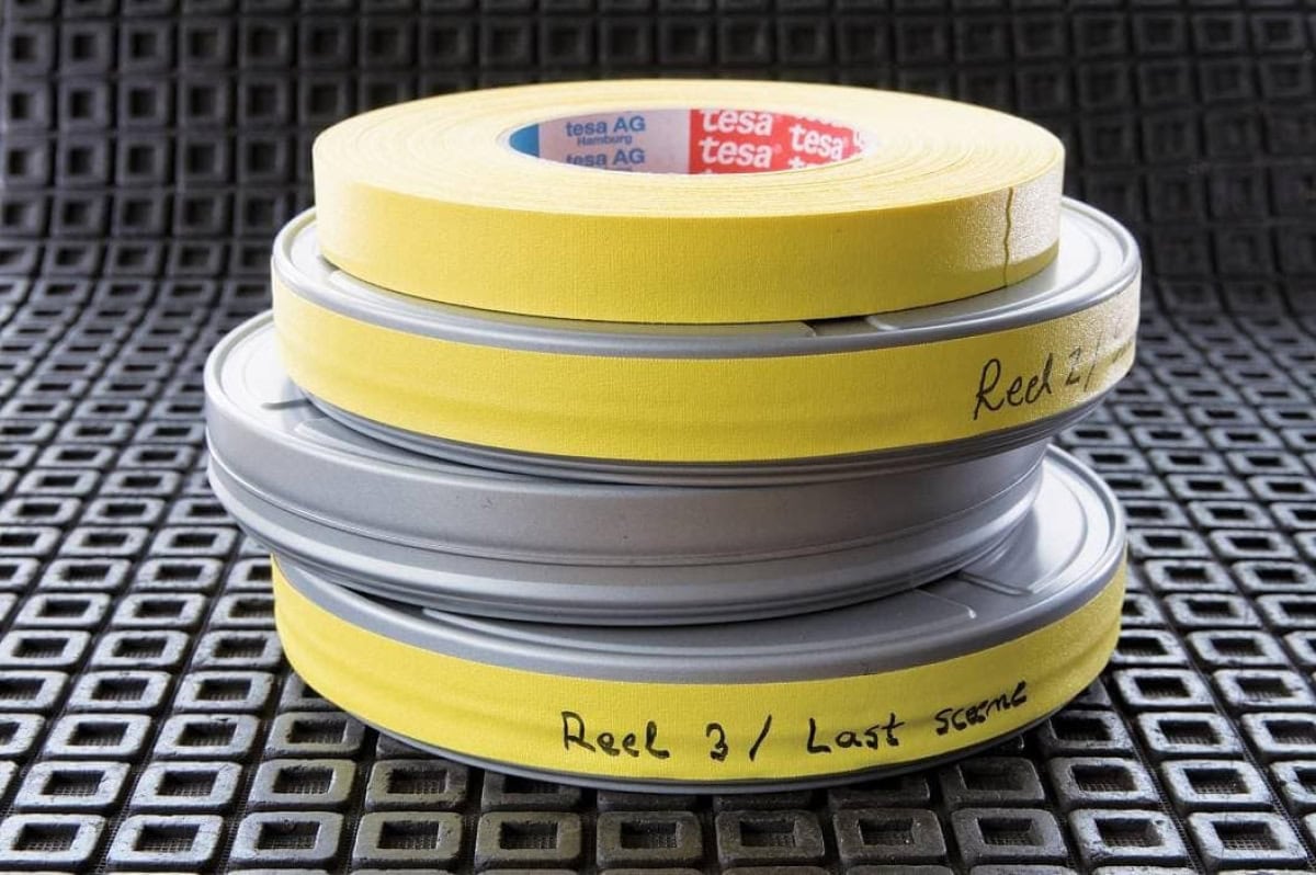 tesaband® 4651, 50 mm x 50 m, 0,31 mm, Blau, PV 00, Premium Gewebeband