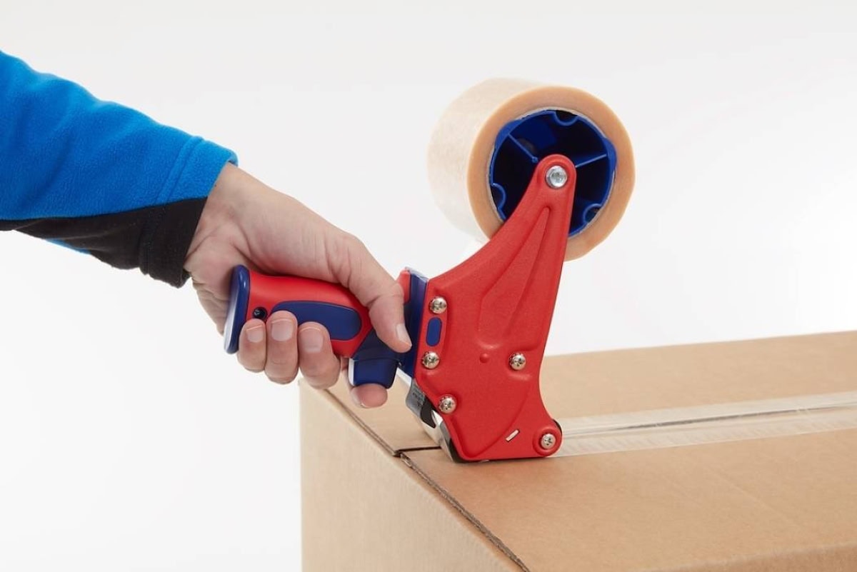 tesa® 6075, 75 mm Aufnahme, Handabroller für Klebebänder
